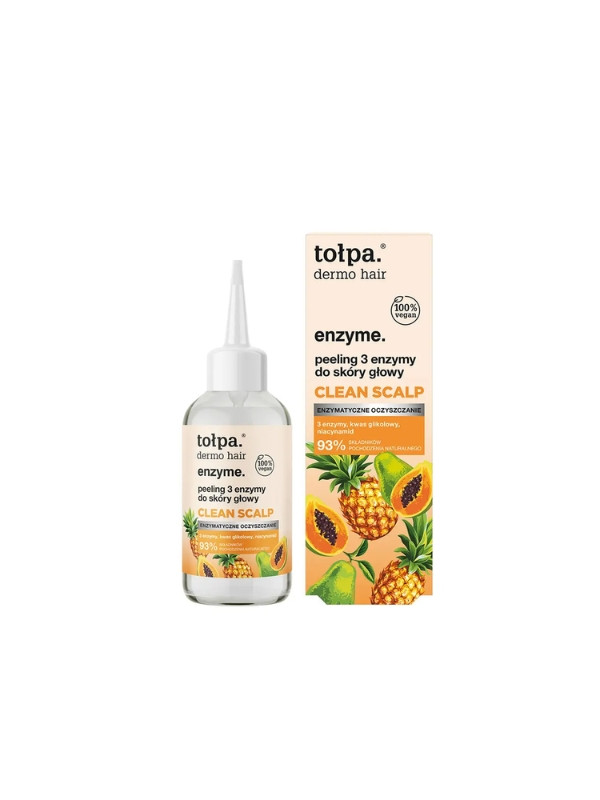 Tołpa Dermo Hair Enzyme. Peeling 3 enzymes for the scalp CLEAN SCALP 100 ml