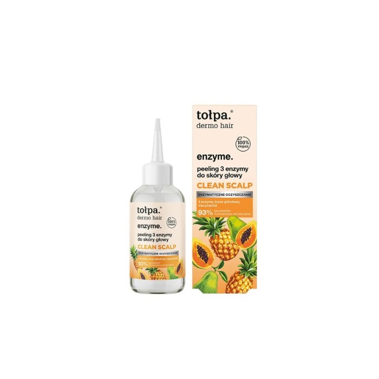 Tołpa Dermo Hair Enzyme. Peeling 3 enzymes for the scalp CLEAN SCALP 100 ml