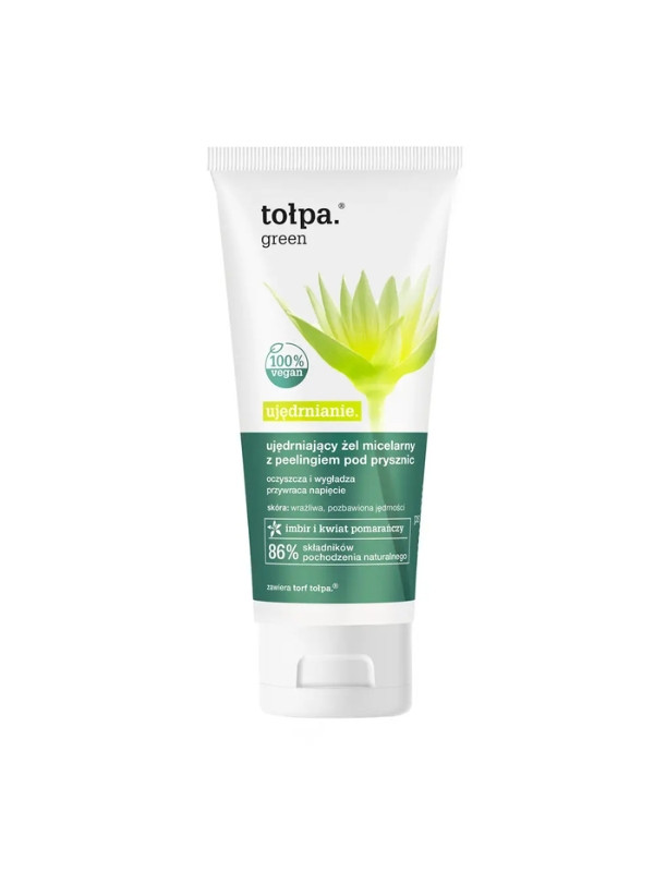 Tołpa Green firming. Firming Micellar Shower Gel with Scrub 200 ml