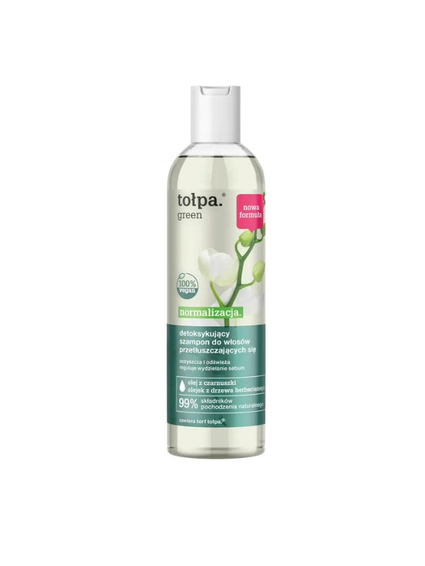 Tołpa Normaliserende en ontgiftende shampoo voor vet haar 300 ml