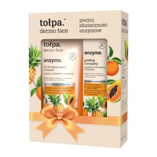 Tołpa Na Gift Face wash gel 3 enzymes 150 ml + Peeling 3 enzymes 40 ml