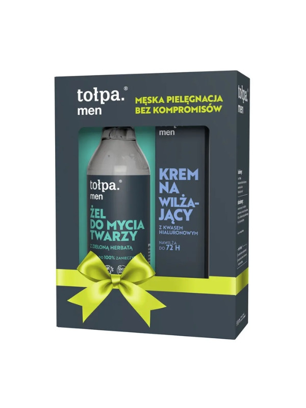 Tołpa Na Prezent Men Set: Gezichtswasgel 195 ml + Hydraterende crème 40 ml