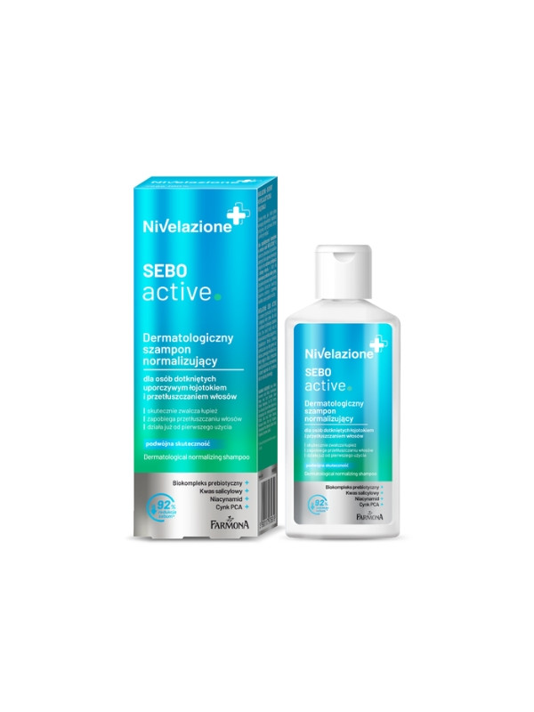 Farmona Nivelazione dermatological normalizing shampoo for people suffering from persistent seborrhea and oily hair