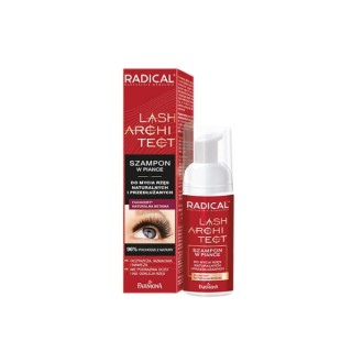 Farmona Radical Lash Architect Schuimshampoo voor het wassen van natuurlijke en verlengde wimpers 50 ml