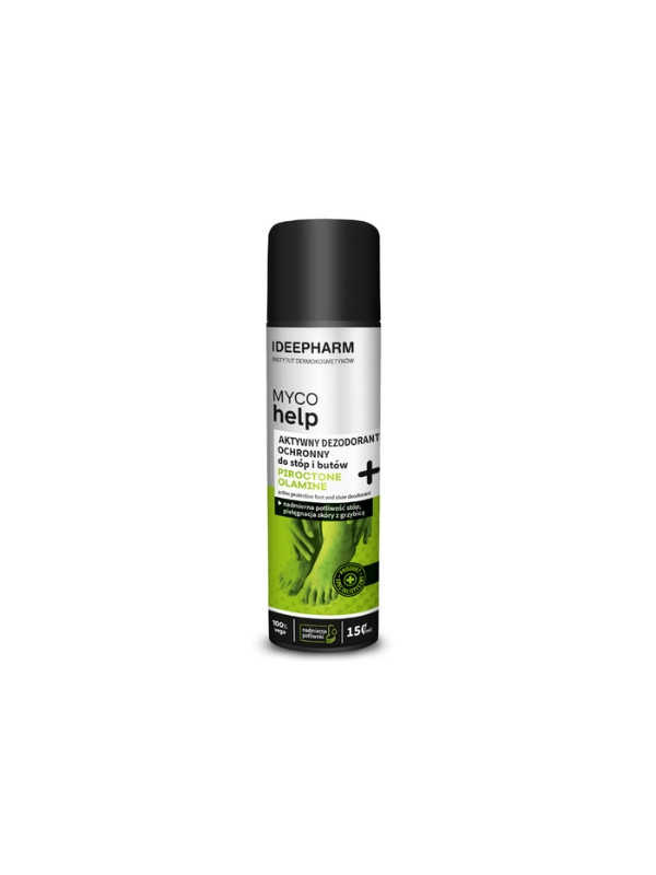 Ideepharm MYCO Help active Beschermende deodorant voor voeten en schoenen 150 ml