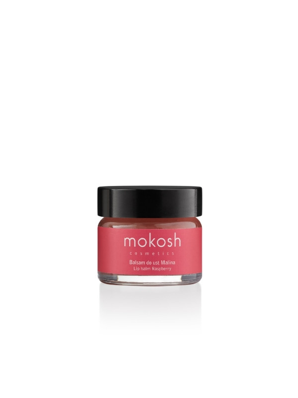 Mokosh Raspberry Lip Balm hydrateert en voedt de droge huid van de lippen