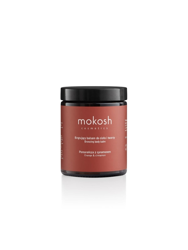 Mokosh bronzing body- en gezichtslotion Oranje met kaneel 180 ml