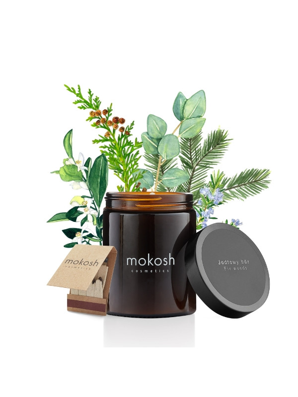 Mokosh plant soy candle Fir forest 140 g