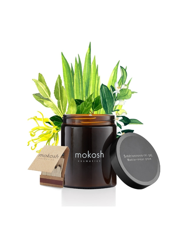 Mokosh plant sojakaars Mediterraan bosje 140 g