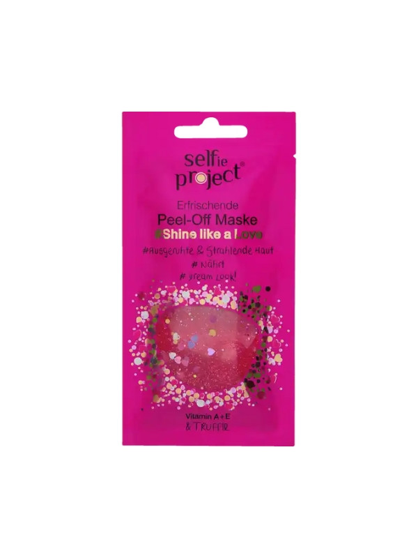 Selfie Project Refreshing Face Mask Peel-off Shine Like a Love 12 ml