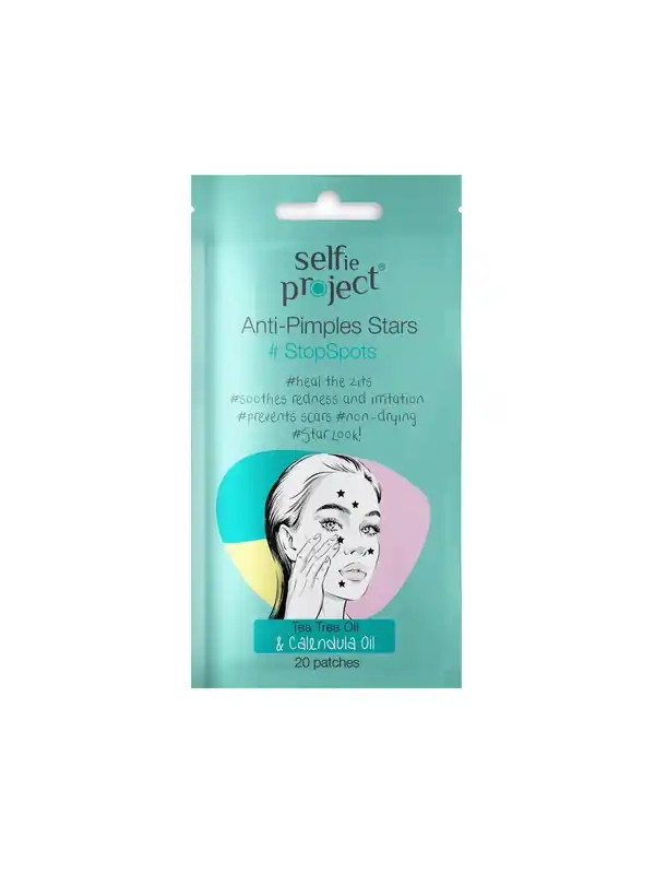 Selfie Project StopSpots patches against blemishes 20 pieces