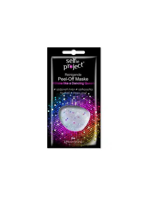 Selfie Project Cleansing Face Mask Peel-off Shine Like a Dancing Queen 12 ml