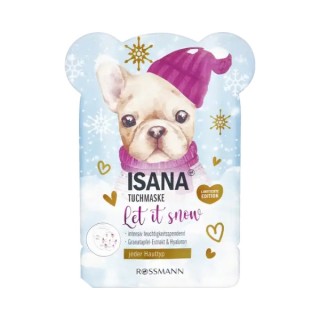 Isana Sheet face mask Let it Snow 1 piece