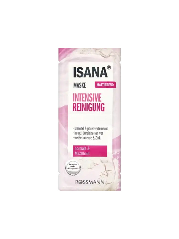 Isana Intensively Cleansing Face Mask 2 x 8 ml