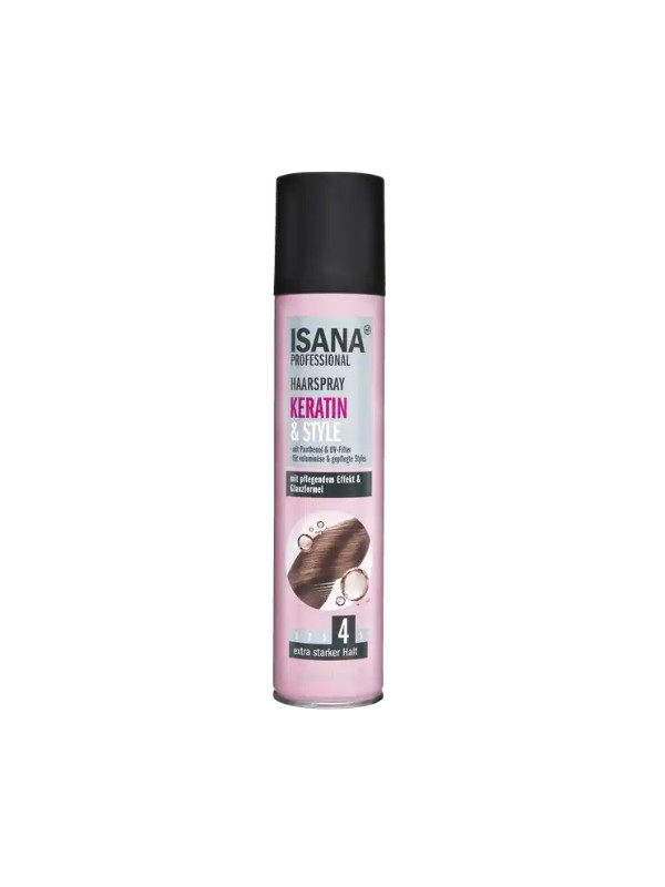 Isana Professional Styling Hairspray with Keratin 250 ml