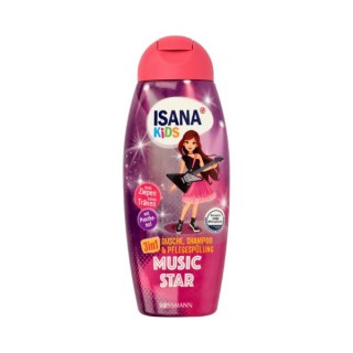 Isana Kids 3in1 Gel, Shampoo en Conditioner voor kinderhaar Magic Star 300 ml