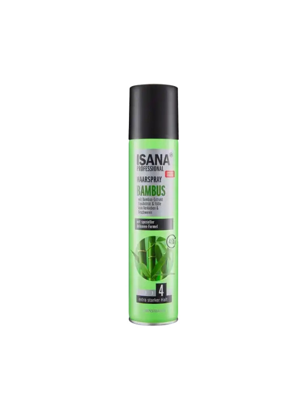 Isana Professional Hairspray with bamboo extract 250 ml