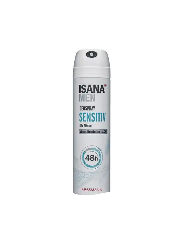 Isana Men Deodorantspray voor mannen Sensitiv 150 ml