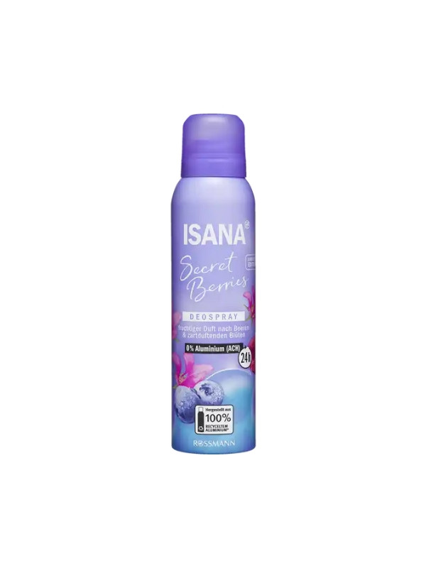 Isana Secret Berries deodorant spray 150 ml