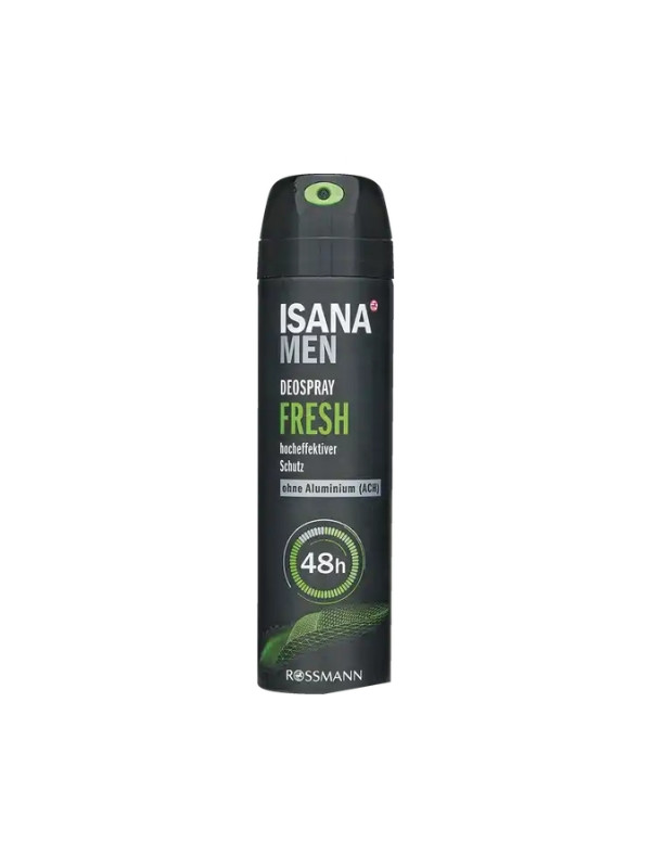 Isana Men Deodorantspray voor mannen Fresh 150 ml