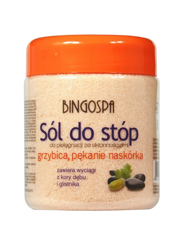 Bingospa Salt for the care of feet prone to mycosis, cracking between the toes 550 g