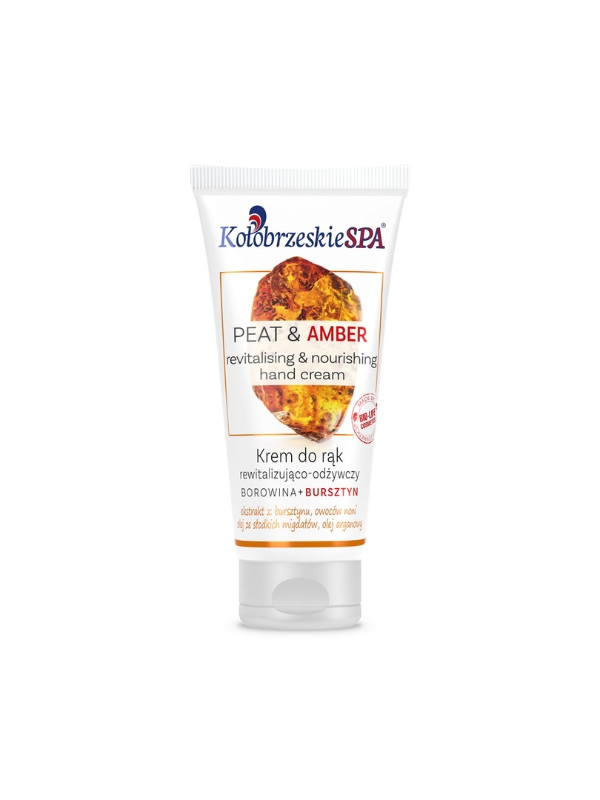 Kołobrzeskie Spa Revitaliserende en voedende handcrème met modder en amber 100 ml