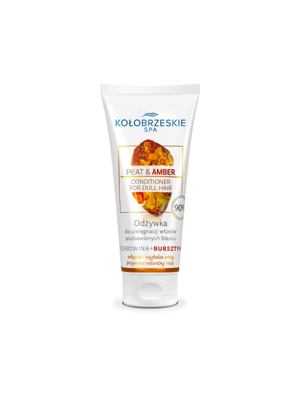 Kołobrzeskie Spa Conditioner voor dof haar met modder en amber 200 ml