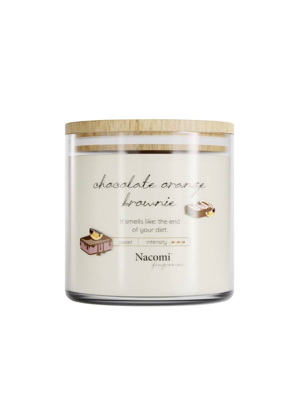 Nacomi Soy candle Chocolate orange brownie 450 g