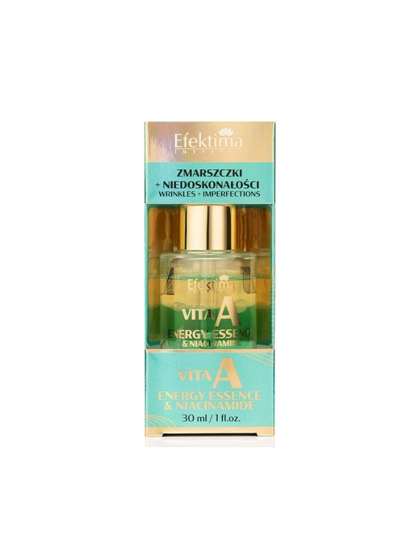 Efektima Vita A Energy Essence & Niacinamide Biphasic Face Serum Rimpels + Imperfecties 30 ml