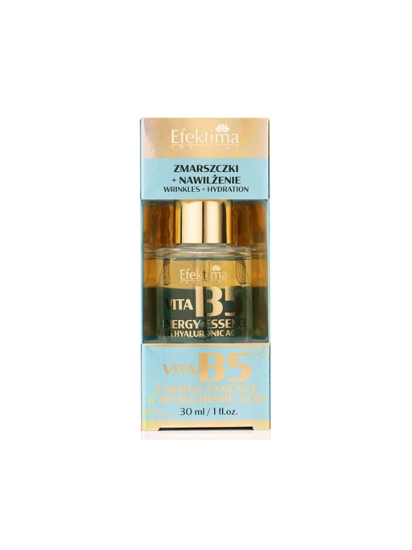 Efektima Vita B5 Energy Essence & Hyaluronic Acid Biphasic Face Serum Wrinkles + Moisturizing 30 ml