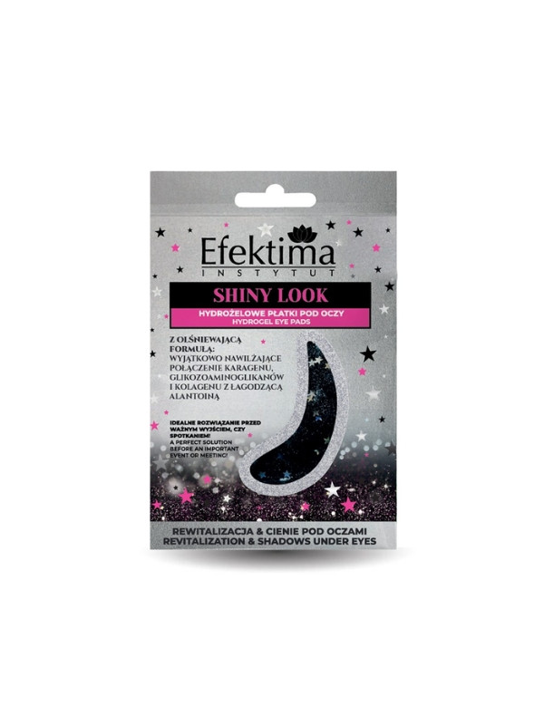 Efektima Shine Look hydro gel eye pads Revitalization & Dark circles under the eyes 2 pieces