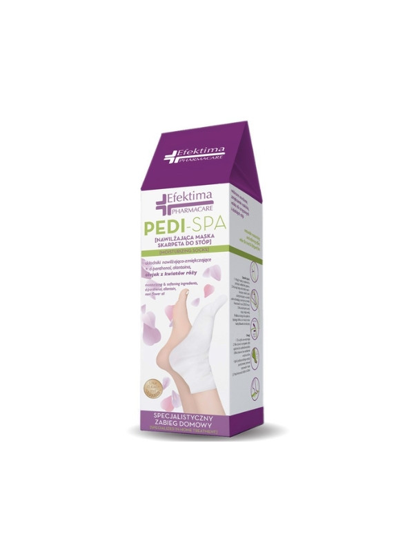 Efektima Pedi-Spa Moisturizing foot sock mask 1 pair