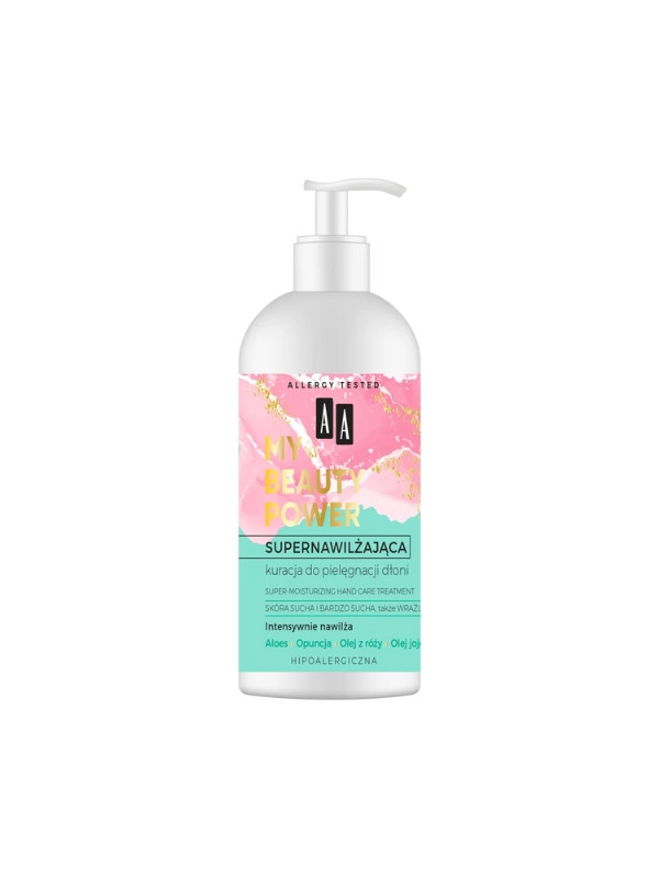 AA My Beauty Power super-hydraterende handverzorging Opuntia en Aloë 275 ml