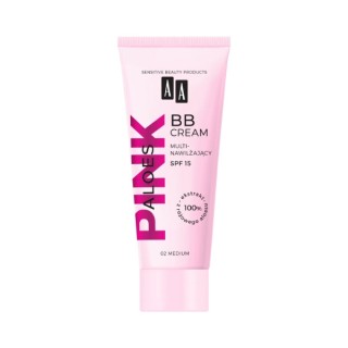 AA Aloë Pink multi-hydraterende gezichtscrème BB SPF15 /02/ Medium 30 ml