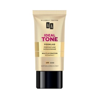 AA Make Up Ideal Tone Perfect match foundation /105/ Sand 30 ml