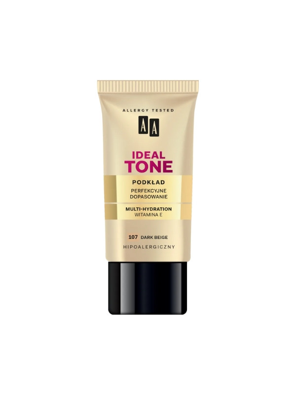 AA Make Up Ideal Tone Foundation perfecte pasvorm /107/ Dark 30 Beige