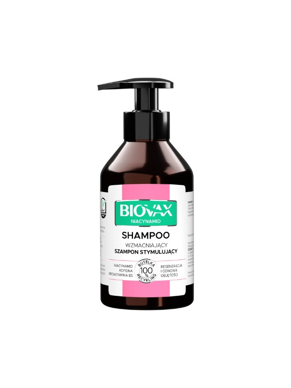 Biovax Niacinamide strengthening hair stimulating shampoo 200 ml