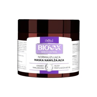 Biovax Sebucontrol normalizing Seboregulating hair mask 250 ml