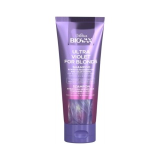 Biovax Ultra Violet Intensively Regulating Shampoo for blond and gray hair 200 ml