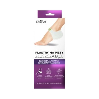 L'biotica exfoliating heel patches 1 pair