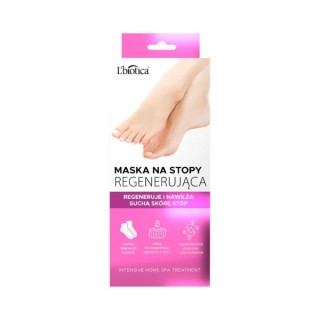 L'biotica regenerating foot mask 1 pair