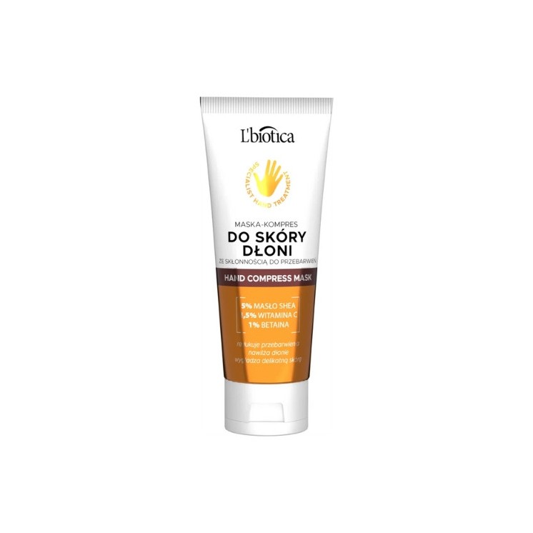 L'biotica Mask-compress for hands prone to discoloration 75 ml