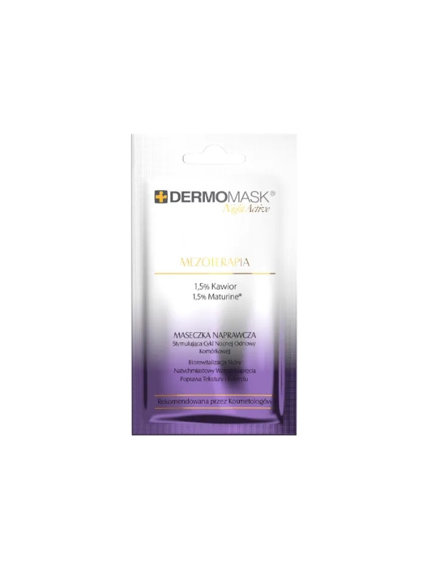 L'biotica Dermomask Night Acitve Mesotherapie herstellend gezichtsmasker 12 ml