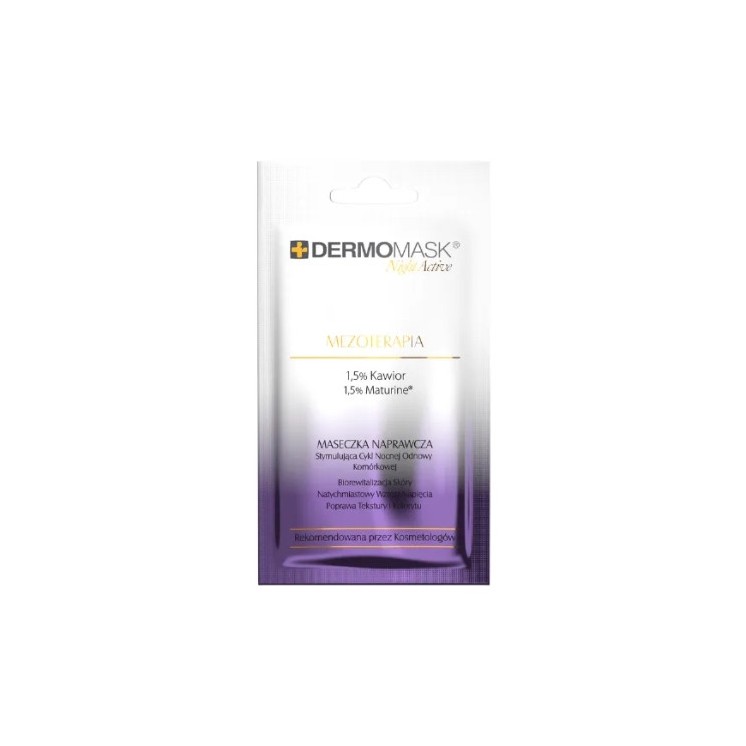 L'biotica Dermomask Night Acitve Mesotherapy repair face mask 12 ml