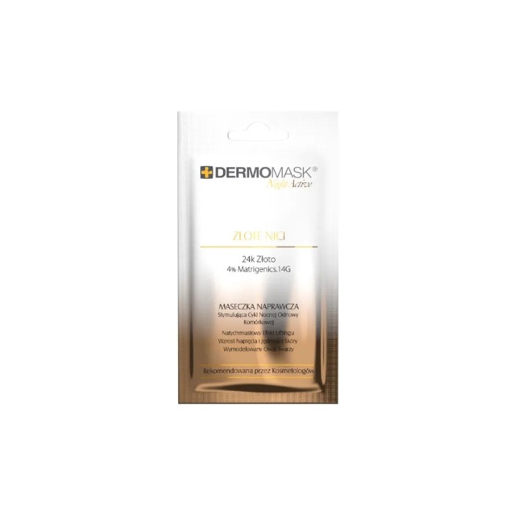 L'biotica Dermomask Night Acitve Thread repair face mask 12 ml