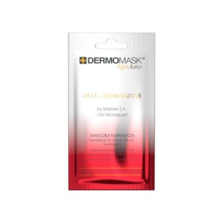 L'biotica Dermomask Night Acitve face mask Vita C + Rejuvenation 12 ml