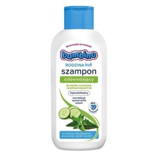 Bambino Family verfrissende shampoo voor normaal en vet haar 400 ml