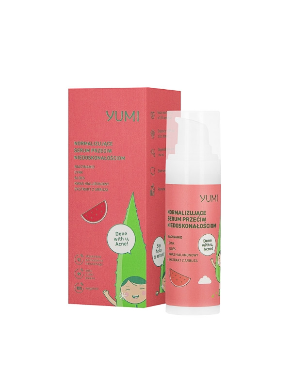 Yumi normalizing face Serum against imperfections Watermelon 30 ml