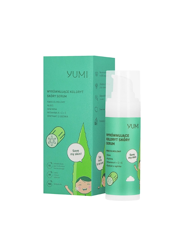 Yumi Avond Huidtint Serum Komkommer 30 ml