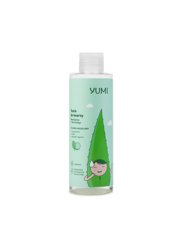 Yumi Face Toner Moisturizing and Balance Spinach-Cucumber 200 ml